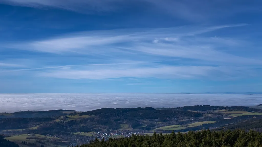 Velká Deštná v Orlických horách