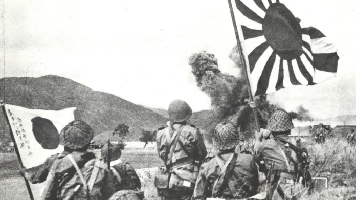 Japonští vojáci během druhé světové války