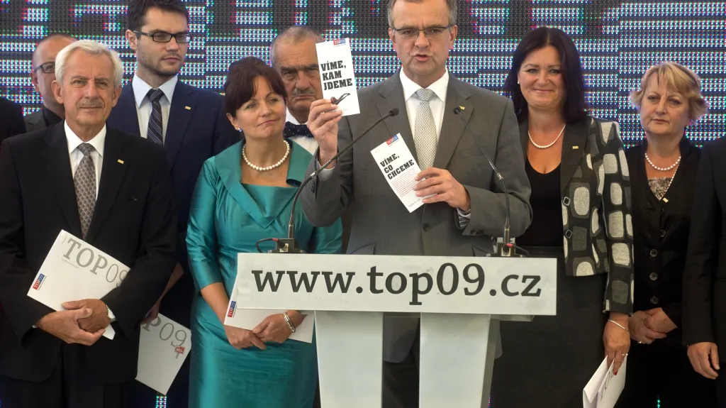 Předvolební kampaň TOP 09