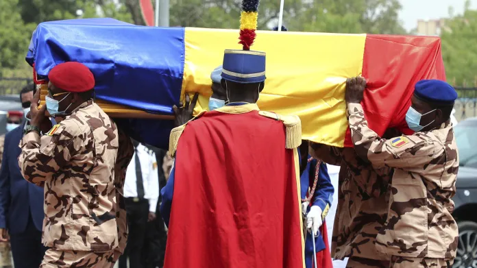 Pohřeb čadského prezidenta Idrisse Débyho