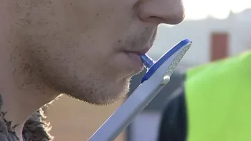 Tester na výskyt drog v těle řidiče