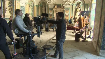 Nyní se na zámku v Kroměříži opět natáčí. Tentokrát historický dokument Kateřina Veliká