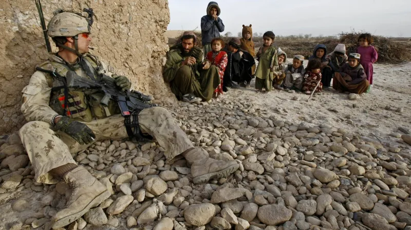 Americký voják v Afghánistánu