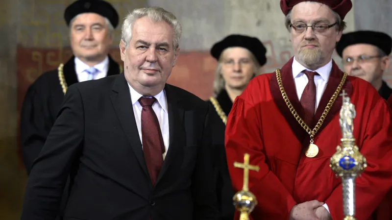 Prezident Zeman v Karolinu