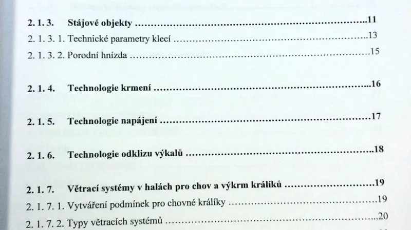 Obsah práce Taťány Malé