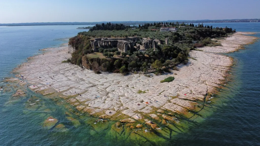 Vyschlé jezero Garda