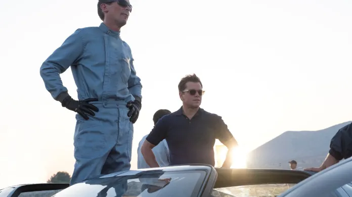 Christian Bale a Matt Damon v Le Mans ´66