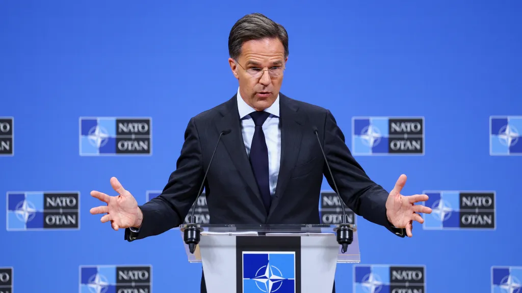 Generální tajemník Severoatlantické aliance Mark Rutte