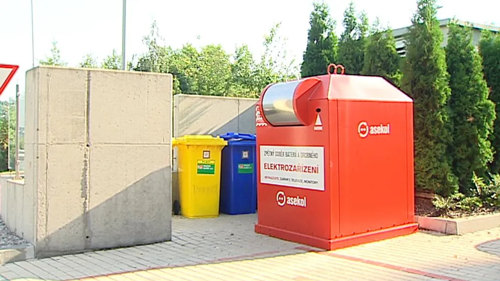 Kontejner na elektrozařízení