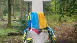 Hrob Stepana Bandery v dubnu 2014