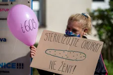 Protiprávně sterilizované ženy se sešly na protest. Návrh na odškodnění poslanci za rok neprojednali