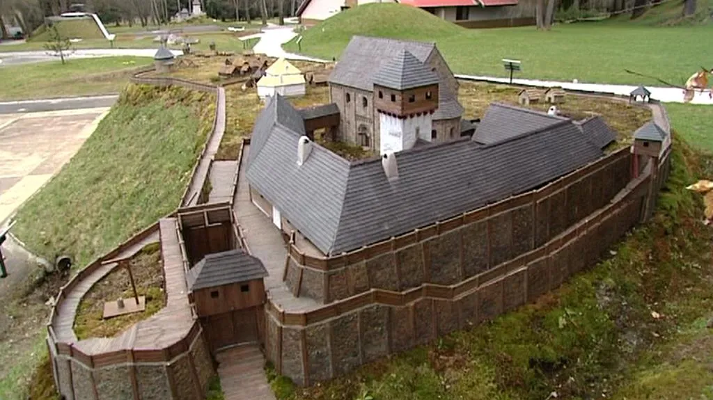 Miniatura hradu Plzeň