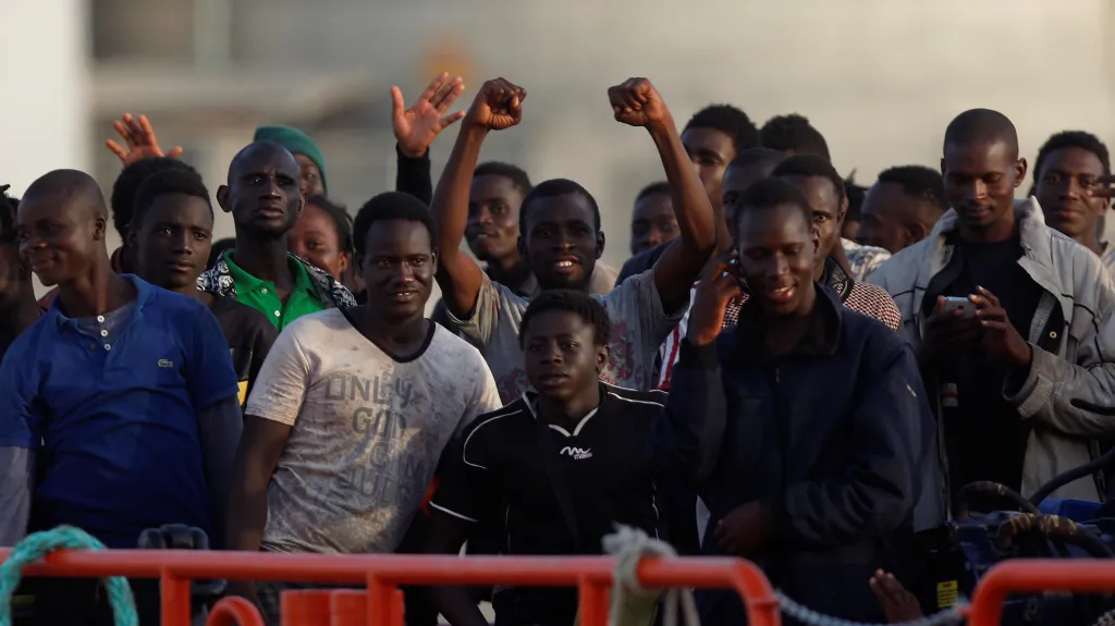 Afričtí migranti ve Španělsku