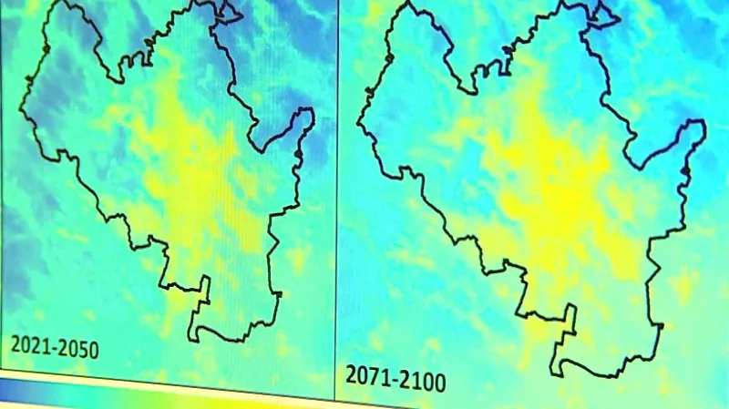 Pravděpodobný vývoj teplot v následujících letech