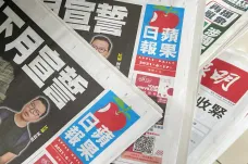 Apple Daily v sobotu končí. Hongkongský deník srazila na kolena policejní razie