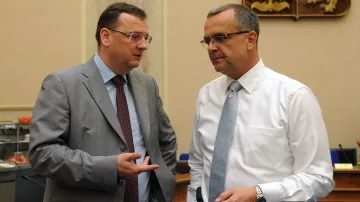 Petr Nečas a Miroslav Kalousek
