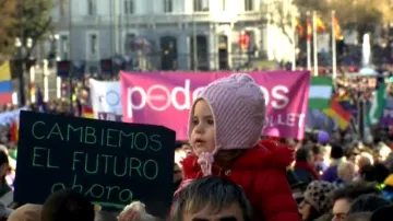 Profil španělské protestní strany Podemos a liberální Ciudadanos