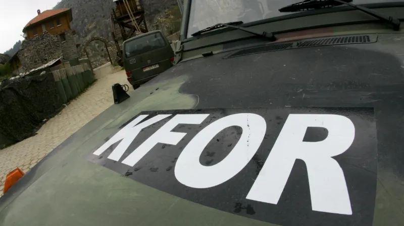 Vojenské vozidlo KFOR