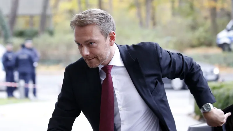Šéf FDP Christian Lindner