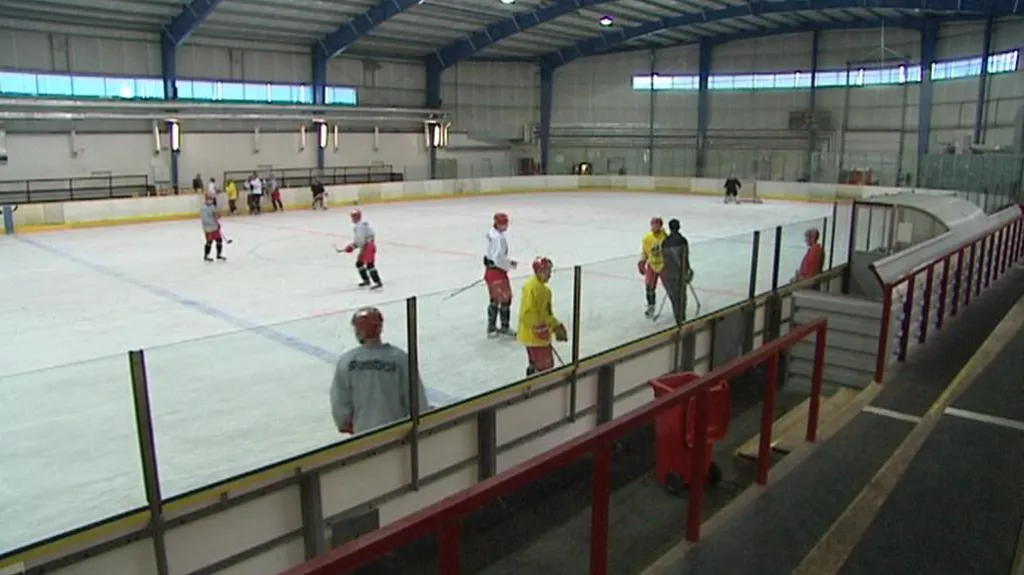 Menší hokejová hala v Hradci Králové