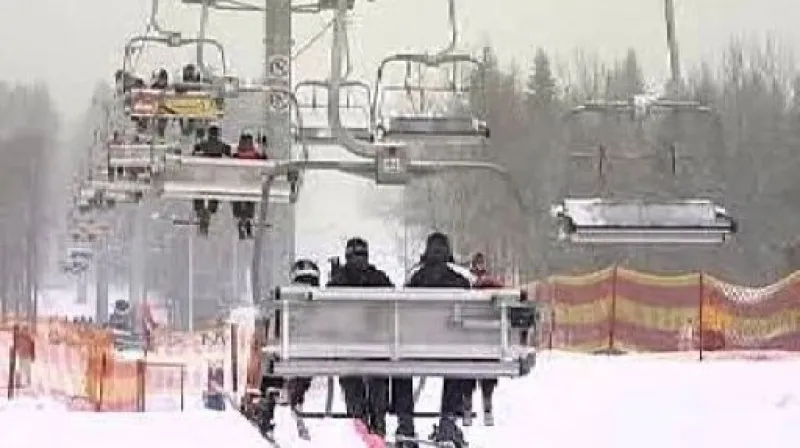 Lyžování v Krkonoších