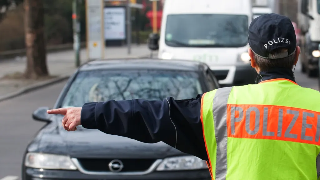 Kontroly řidičů v Německu