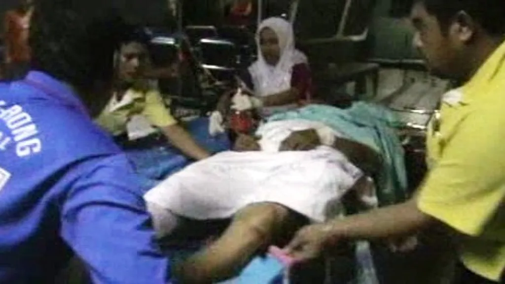 Zranění po střelbě v Thajsku