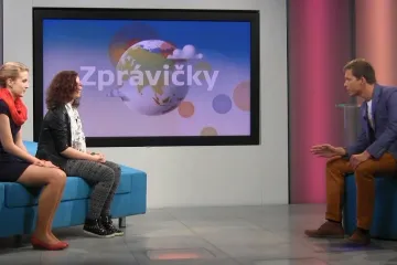 Akce Televize v televizi očima ZŠ Borohrádek