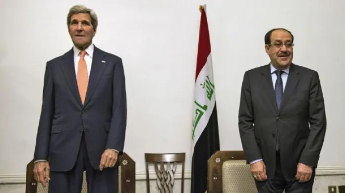Ministr Kerry přiletěl do Iráku