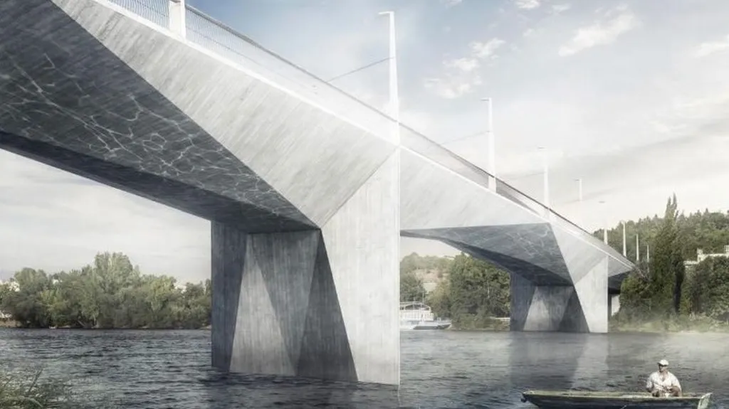 Vítězný návrh Dvoreckého mostu