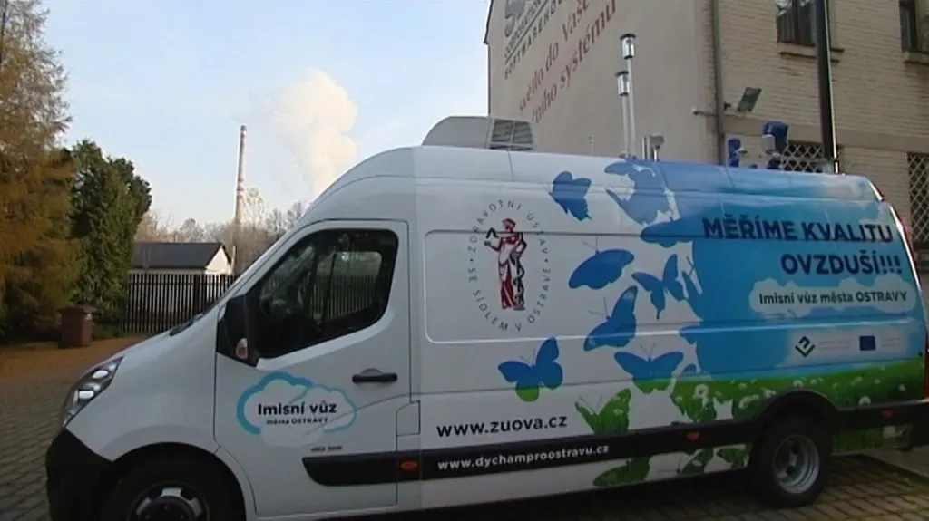 Imisní vůz města Ostravy