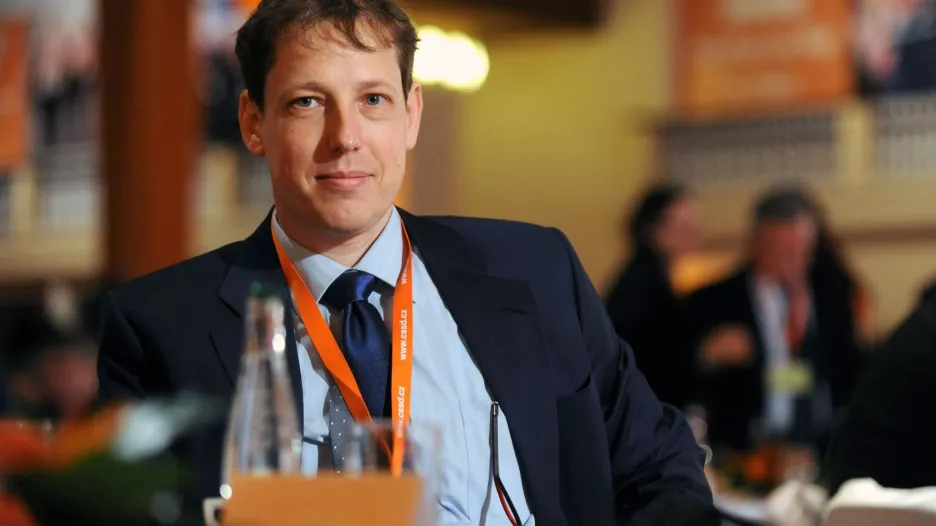 Stanislav Gross na sjezdu ČSSD
