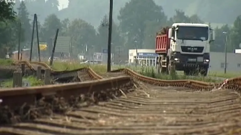 Trať mezi Novým Jičínem a Hostašovicemi