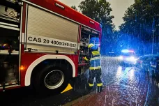 Česko zasáhly bouřky, hasiči měli stovky výjezdů