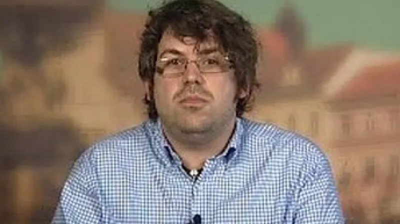 Ředitel projektu datových schránek Lászlo Hajnal ve Studiu ČT24