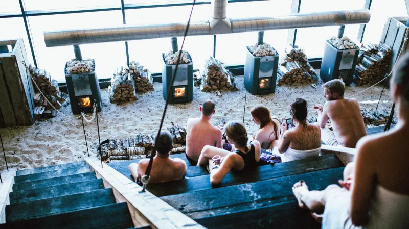 Sami Rintala: sauna na ostrově Sandhornøy (Norsko)