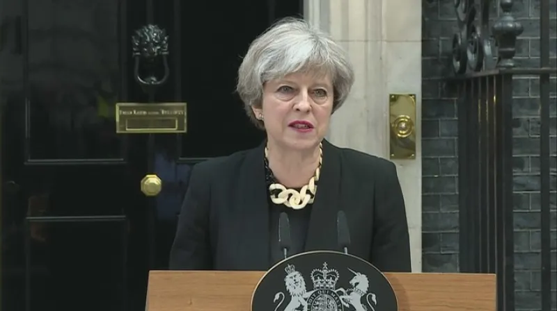 Projev britské premiérky Theresy Mayové k útoku v Londýně