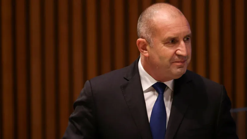 Bulharský prezident Rumen Radev