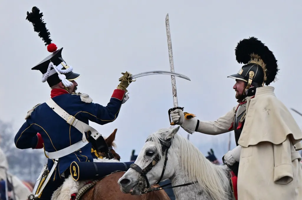 Část slavné bitvy tří císařů