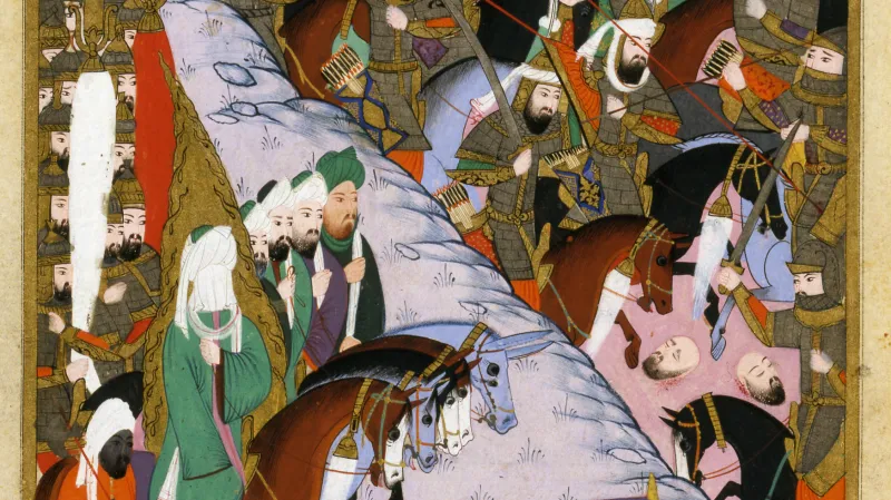 Prorok Mohamed a armáda muslimů