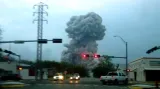 Výbuch v texaské továrně na hnojiva