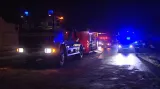 Dálnici D8 ve směru na Prahu uzavřela havárie dvou kamionů
