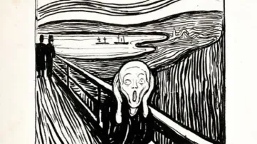 Edvard Munch: Výkřik (1895)