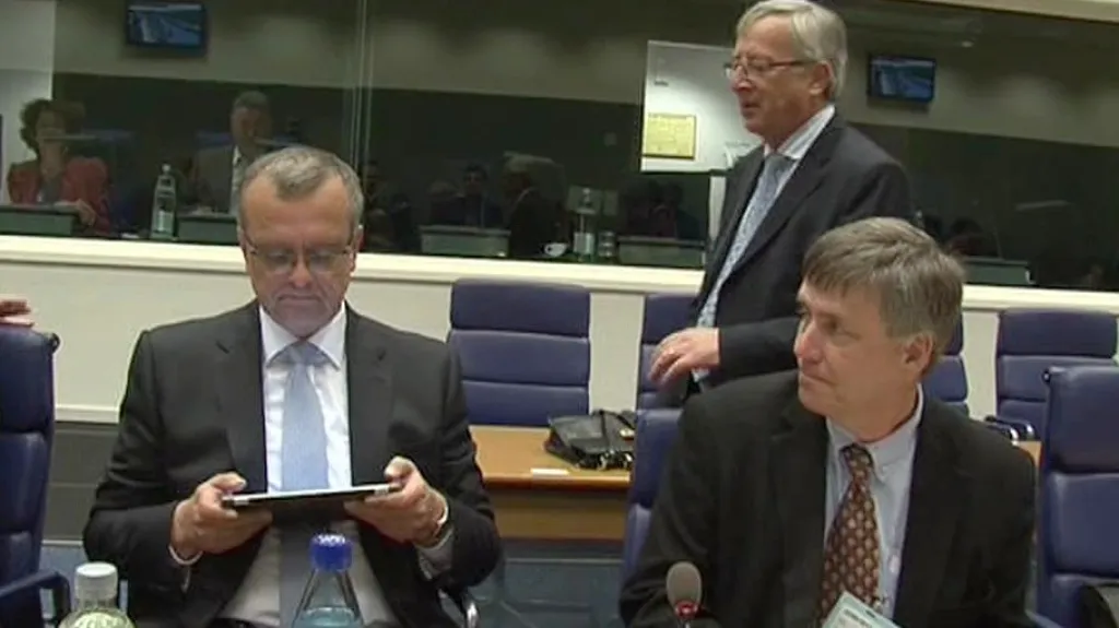 Kalousek na jednání ministrů financí EU