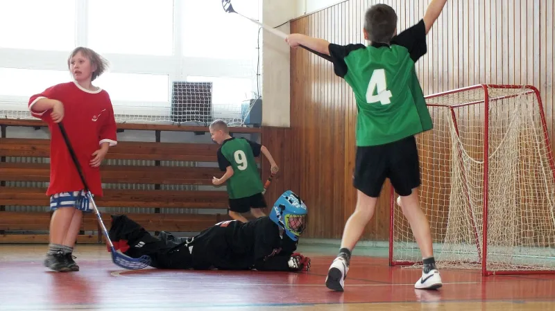 Turnaj žáků ve florbalu - Boskovice