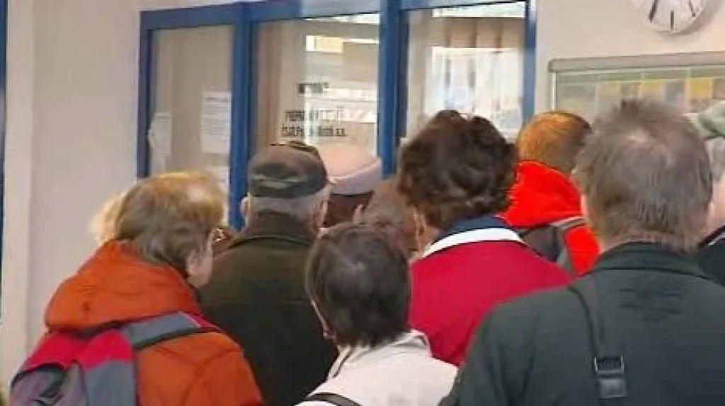 Fronta na čipovou kartu