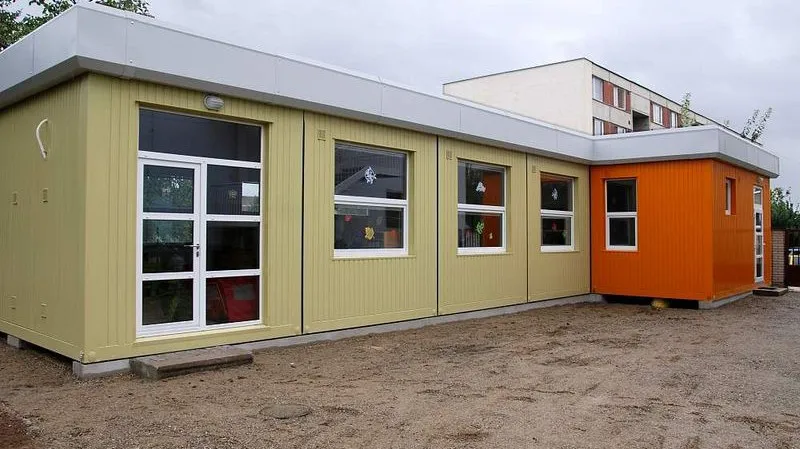 Modulová mateřská škola v Modřicích