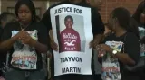 Demonstrace proti smrti Trayvona Martina