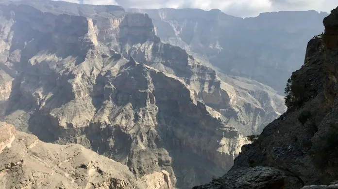 Vádí Ghul – takzvaný ománský Grand Canyon