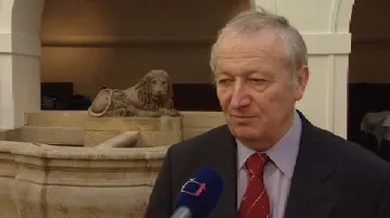 Ministr financí Eduard Janota